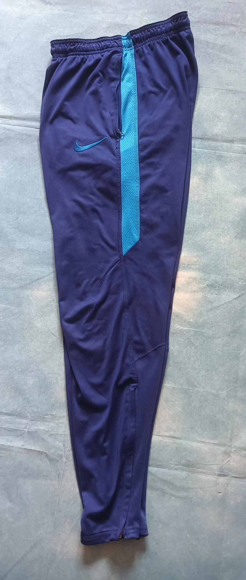 Nike Track Suit Pants Dri-Fit Vintage, Navy Blue Size XL Streetwear Sportwear Y2K Retro – photo 5